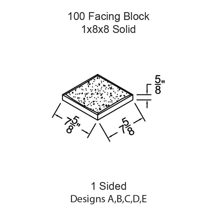#100 - Facing Block