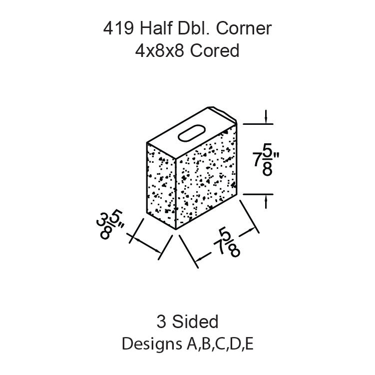 #419 - Half Double Column
