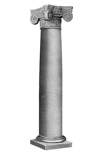 Design #5351 Monolithic Smooth Column