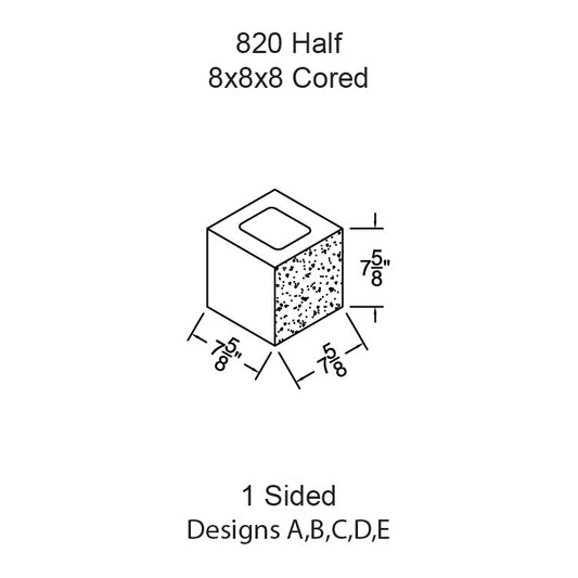 #820 - Half Cored