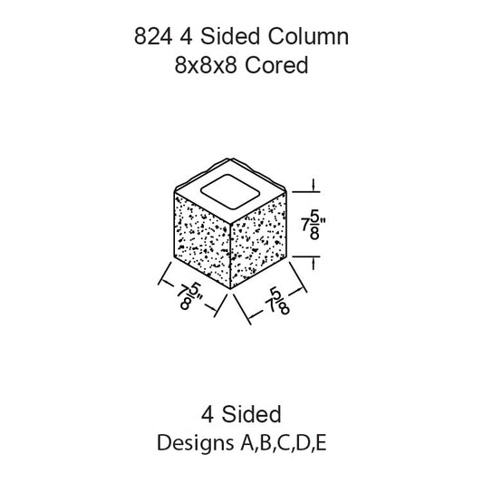 #824 - Fence Block Cored