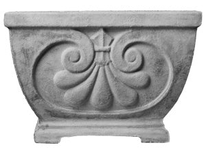 Rusticated Face Planter #5600 – Classic Rock Face Block